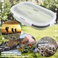 thumbnail image 3 of Boîte à Lunch Pliable, Silicone de Qualité Alimentaire Boîte à Lunch en Silicone Pliable Boîte à Lunch Pliable Performance Fiable, 3 of 11