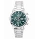 thumbnail image 1 of Casio Reloj Cronógrafo Analógico de Acero Inoxidable con Esfera Verde de Cuarzo MTP-E510D-3AV para Hombre, 1 of 1