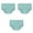 Green, variant on Xunlbb Clearance Under $5,3PC Women's Large Seamless Cotton High Waist Briefs Hip Lifting Underpants (Red M) on Clearance