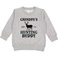 thumbnail image 2 of Inktastic Bow Hunter Grandpa Hunting Buddy Toddler Sweatshirt, 2 of 4