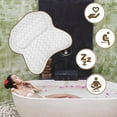 thumbnail image 3 of Almohada de bañera Almohada de baño ergonómica para el cuello de bañera y espalda de la bañera de la bañera del almohada 3D Mase de aire almohada de baño transpirable para mujeres y hombres Inevent CE005631-00B, 3 of 6