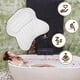 thumbnail image 3 of Almohada Para Bañera Almohadas De Baño Ergonómicas Para Bañera Soporte Para El Cuello Y La Espalda Almohada Para Bañera Resto Almohada De Baño Transpirable De Malla De Aire 3D Para Mujeres Y Hombres Moyic CE005631-00, 3 of 5