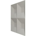 thumbnail image 4 of Ekena Millwork 19 5/8"W x 19 5/8"H Foster EnduraWall Decorative 3D Wall Panel, Universal Metallic Carbon Mist (Covers 2.67 Sq. Ft.), 4 of 5