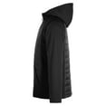 thumbnail image 6 of CORE365 CE808 Unisex Techno Lite Hybrid Hooded Jacket-Black-S, 6 of 6
