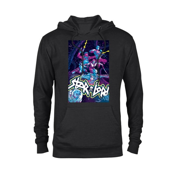 Marvel’s Guardians of the Galaxy Video Game 80s - Pullover Hoodie for Adults – Customized-Black