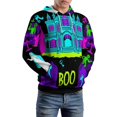 thumbnail image 5 of Haunted Mansion 3D Print Hoodie Men Women Autumn Thin Pullover Sweatshirt Vintage Streetwear Tops, 5 of 6
