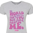 thumbnail image 3 of Barbie the Movie - You Inspire Me - Juniors Fitted Graphic T-Shirt, 3 of 5