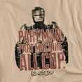 thumbnail image 2 of Robocop T-Shirt Vintage Tagline Unisex Graphic Tee For Men & Women, 2 of 7