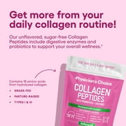 Physician's Choice Collagen Peptides Powder for Hair, Skin, Joints, Unflavored, 8.7 oz