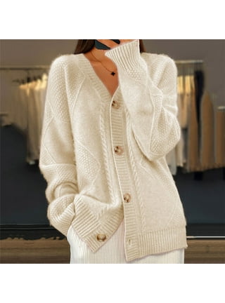 Cozy Fuzzy Cardigan Women