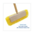 thumbnail image 3 of Boardwalk® Dual-Surface Scrub Brush, 10", Yellow, 3 of 5