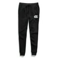 thumbnail image 1 of Champion Womens Powerblend Fleece Joggers, L, Chainstitch Black, 1 of 2