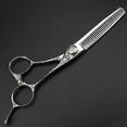 thumbnail image 2 of Tijeras de peluquería de 15 cm (6 pulgadas) de acero inoxidable japonés con mango ergonómico., 2 of 5