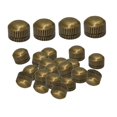 thumbnail image 4 of balikha 100 Pieces M4 Screw Caps for Light Fixture Iron Decorative for Ceiling Light Bronze, 4 of 9