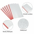 thumbnail image 4 of Uxcell Clear Report Covers with Sliding Bar, 10mm 75 Sheets Capacity, Red,10 pack, 4 of 6