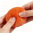 thumbnail image 4 of Slush Squish, Crunchy Squish Stress Ball, Waxberry Moldable Crunchy Stress Ball, Ice Skin Fidget Sensory Toys, Satisfying Squish Relaxing Fidget(Red), 4 of 6