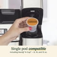 thumbnail image 3 of Cuisinart SS-GB1 Coffee Center Grind and Brew Plus, molinillo de café integrado, cafetera y cafetera de una sola porción con tamaño de porción de 6 oz, 8 oz y 10 oz, negro/plateado, vaso de 12 tazas, 3 of 5