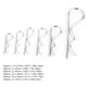 thumbnail image 1 of 110PCS Kit de surtido de chavetas Pin de chaveta ondulada de acero inoxidable tipo R Pasador de chaveta galvanizado Accesorio de herramientas manuales Ecomeon no, 1 of 6