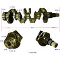 thumbnail image 2 of Seapple CRANKSHAFT Stroke 55mm Compatible with Kubota V3300 V3300-DI Engine Bobcat Skid Loader S250 T300, 2 of 2