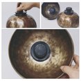 thumbnail image 4 of MOVTOTOP Bol de Méditation Poignée de Levage 3 Pcs Rond en Caoutchouc Noir Fixation Stable, 4 of 8