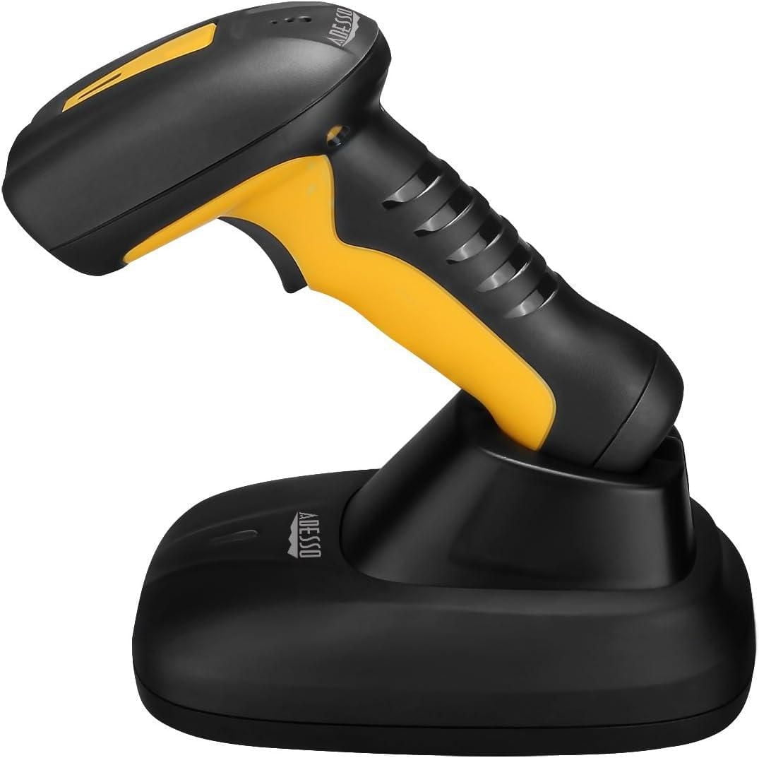 Adesso NUSCAN 4100B Bluetooth Antimicrobial Waterproof CCD Barcode Scanner