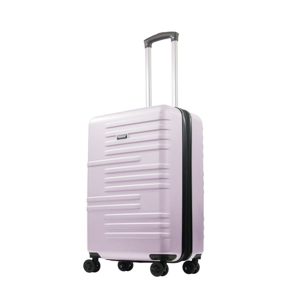 American Dreamliner 26.5 Inch Rolling Luggage, Hardshell Suitcase with Spinner Wheels, Purple