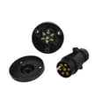 thumbnail image 4 of Conector de Cableado de Enchufe de Remolque de de 2 Piezas para Gancho de Remolque de Negro, 4 of 7