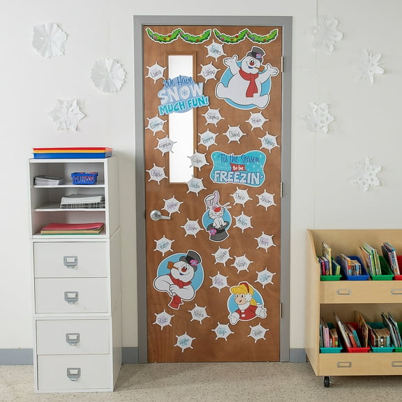 Frosty the Snowman We Have Snow Much Fun Classroom Door Decorating Kit - 38 pieces
