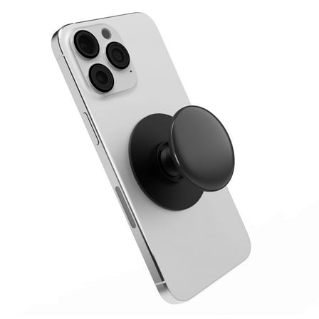 SpinPop Magnetic Phone Grip in Black – Stylish & Secure Phone Accessory