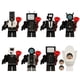 thumbnail image 1 of 8 st/ set Skibidi Toalett Minifigur Figurer Byggklossar Leksaker, 1 of 5