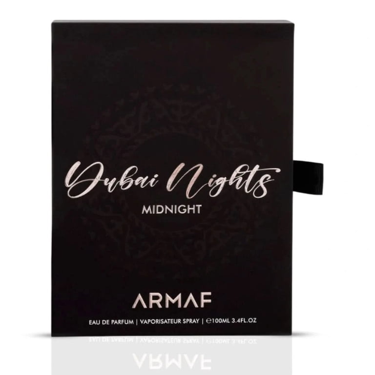 Armaf, Men's Dubai Nights Midnight EDP Spray, 3.4 oz, Aromatic