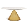 thumbnail image 1 of Meridian Furniture Emery White Marble Coffee Table, 1 of 7