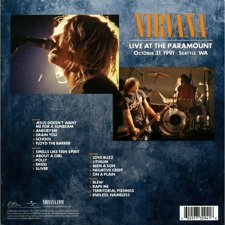 Nirvana - Live At The Paramount - Music & Performance