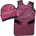 thumbnail image 3 of HealthGoodsIn - Lead Apron with Robust Hanger and Thyroid Sheild Set | 0.5mm Lead (pb) Equivalency Protection for Working with X-Ray Machine (Maroon), 3 of 4