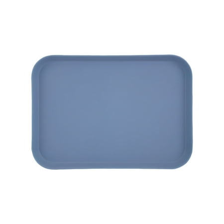 

Yongwei Baboo Fiber Tray Nordic Bamboo Fiber Food Serving Tray Dessert Plate Snack Dish Tableware for Home Hotel - Size S (Blue)