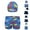 Blue-A, variant on Kids Swimming Trunks for Boys Cartoon Boys Shorts Quick Dry Toddler Boy Swimwear Boys Bathing Suit L