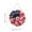 A2, variant on Independence Day Wreath Patriotic Red White Blue Tulip Garland with Stars, 4th of July Front Door Wreath for Memorial Day Veteran Day Outdoor Wall Decor