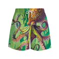 thumbnail image 3 of Hicidod Mens Swimming Trunks Quick Dry Swim Shorts with Mesh Lining Funny Print Casual Swimwear Bathing Suits Beach Short, 3 of 6