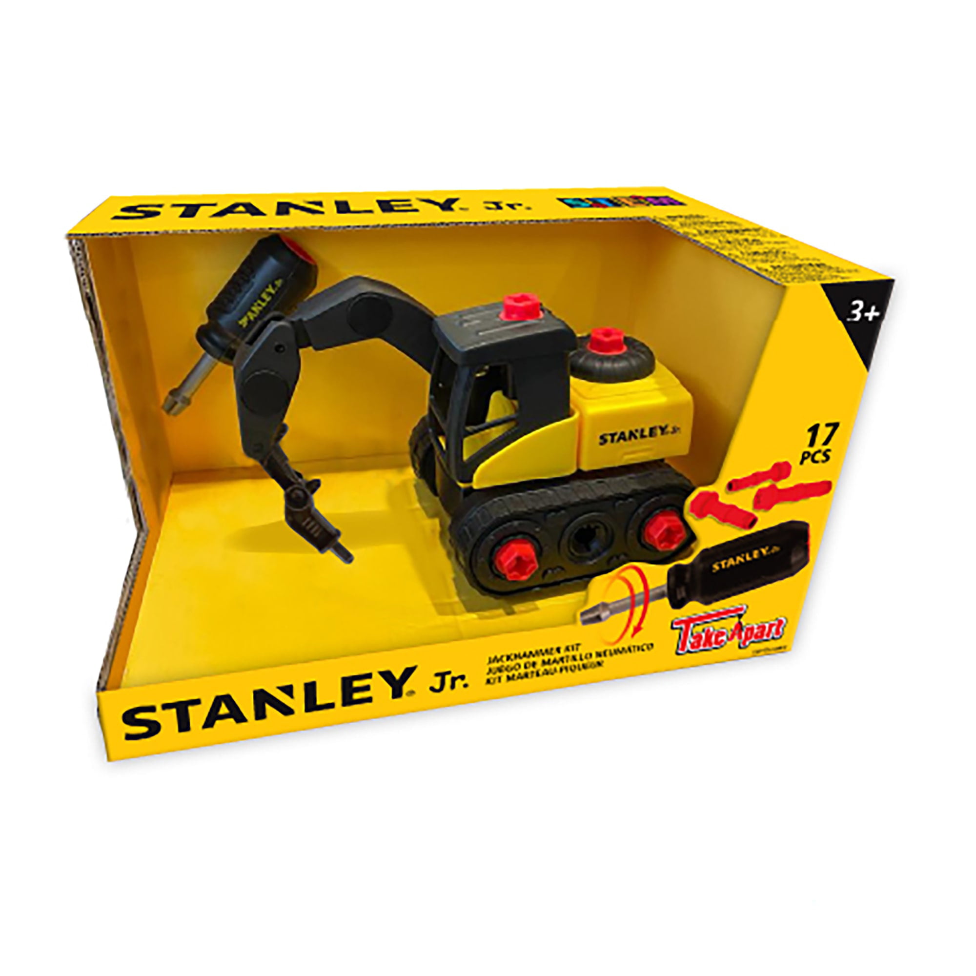 Stanley Jr salesman Tool Kids pocket tiny size yellow handle