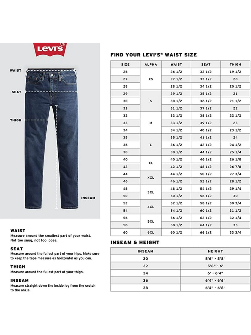 Levi's Men's 559 Relaxed Straight Jeans Regular 29W x 30L