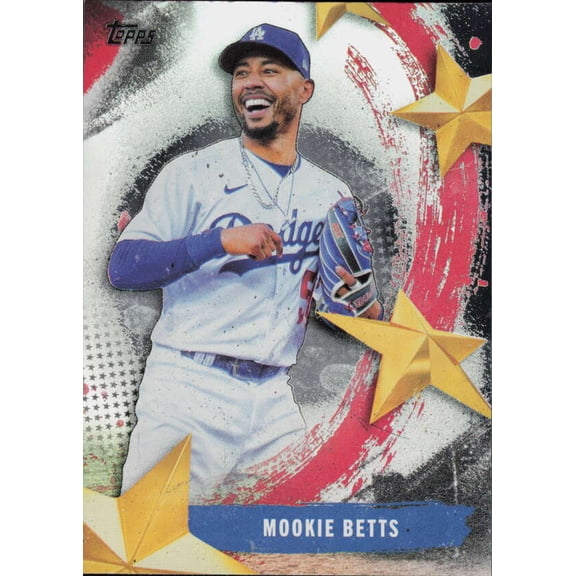 2025 TOPPS STARS OF MLB #SMLB-17 MOOKIE BETTS LOS ANGELES DODGERS