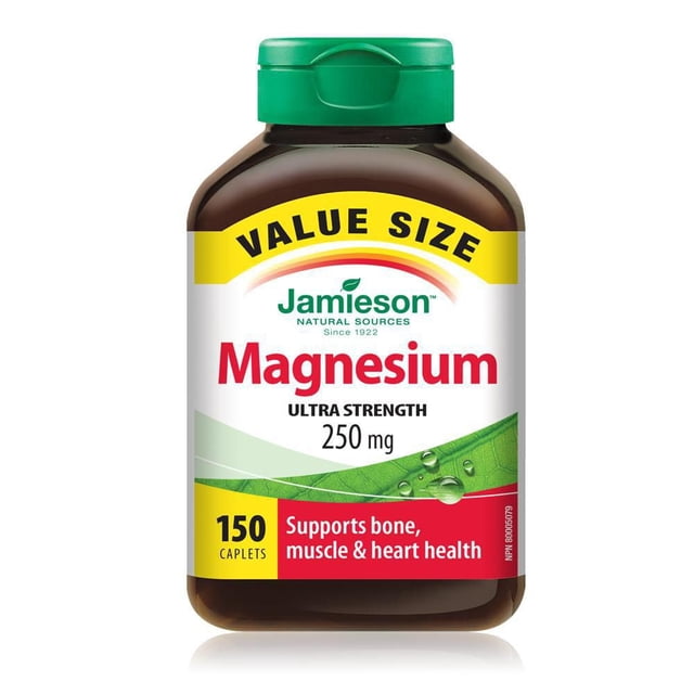 Jamieson High Potency Magnesium 250 mg