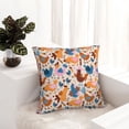 thumbnail image 6 of Fuzoiu Cute Chickens Print Square Pillow Cover,Hidden Zipper Design,Luxury Square Pillow Case, Throw Pillow,Couch Cushion-20"x20", 6 of 7