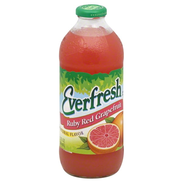 Everfresh Ruby Red Grapefruit Juice, 32 Fl. Oz.