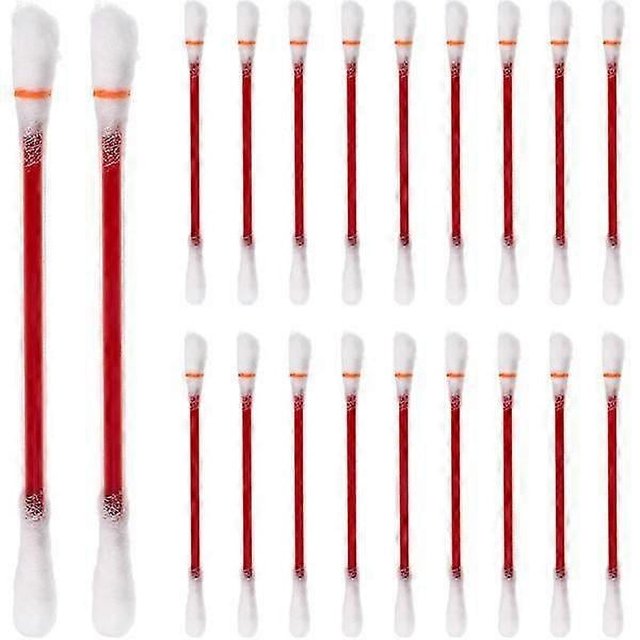 100pcs Disposable Cotton Swabs Wound Disinfection Iodophor Cotton Swabs Individually Packaged Swabs