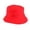 Red, variant on Wipya Reversible Bucket Hat Dual Side Wear for Women and Men Sun Protection Summer Outdoor Travel Hat Black
