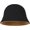 Black/Khaki, variant on CoCoMangos Women Winter Wool Bucket Hat Double-Sided Vintage Cap Hat Solid Color Fisherman Hat Packable Cloche Bucket Hat