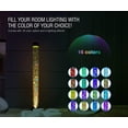 thumbnail image 3 of flybold Large Bubble Tube Lamp - 10 Fishes & 20 Color Remote, 3 of 5