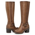 thumbnail image 4 of LuckLilac Women Knee High Boots Wide Calf Fashion Dress Shoes Chunky Heel Casual Work, 4 of 7