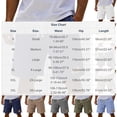 thumbnail image 3 of Hvogkswy Beach Shorts for Men Solid Elastic Drawstring Waist Shorts with Pockets Loose Comfy Travel Vacation Summer Casual Shorts, 3 of 9